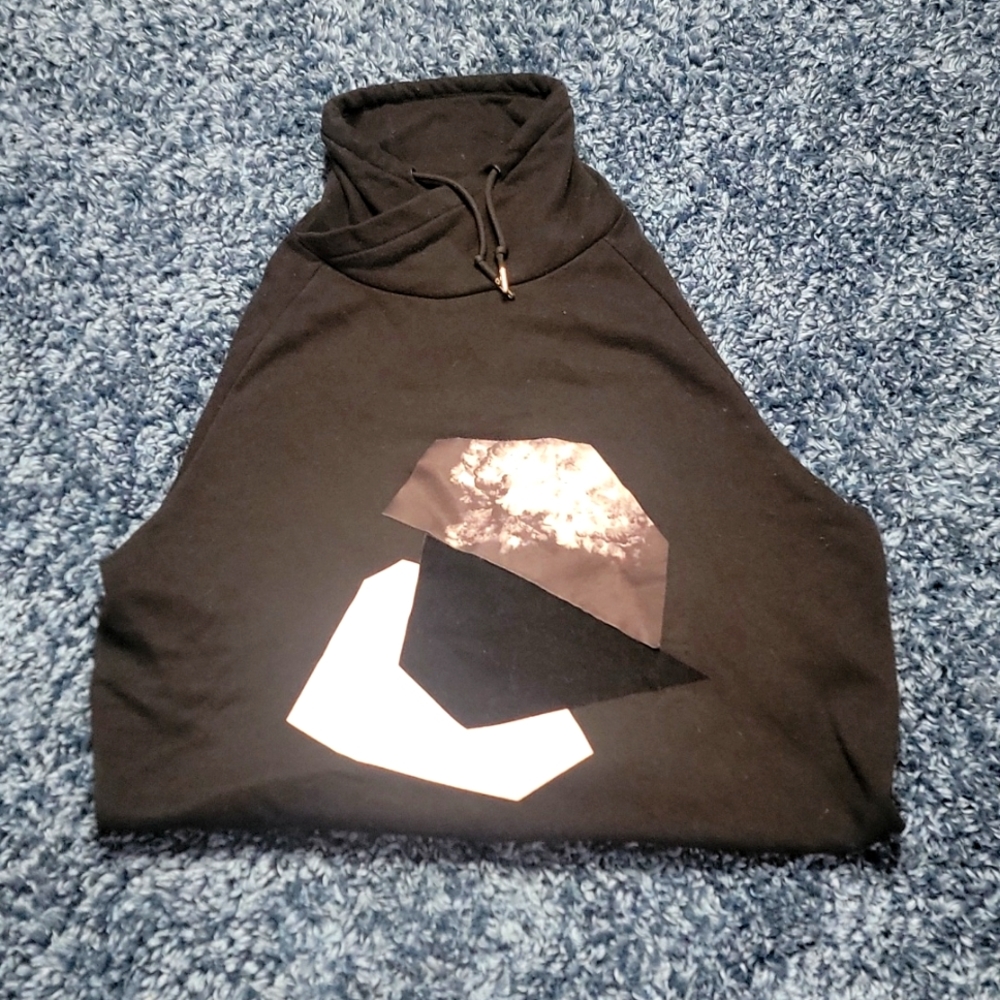 SAINE Soft PULLOVER funnel sweat Shirt